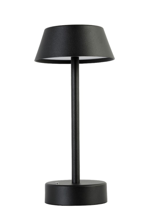 Настольная лампа Crystal Lux SANTA LG1 BLACK SANTA