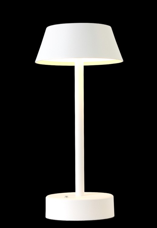 Настольная лампа Crystal Lux SANTA LG1 WHITE SANTA