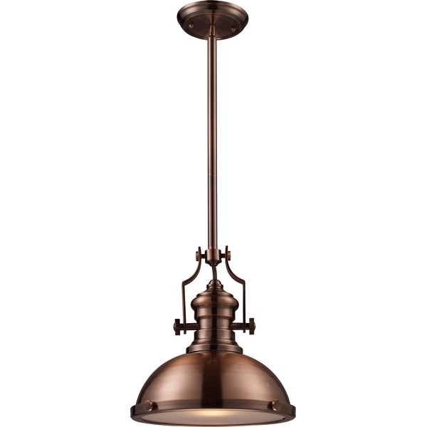 Подвесной светильник 711 711-01-56AC antique copper N-Light