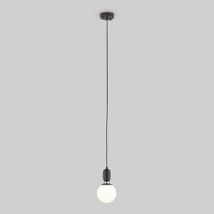 Подвесной светильник Bubble Long 50158/1 черный Eurosvet