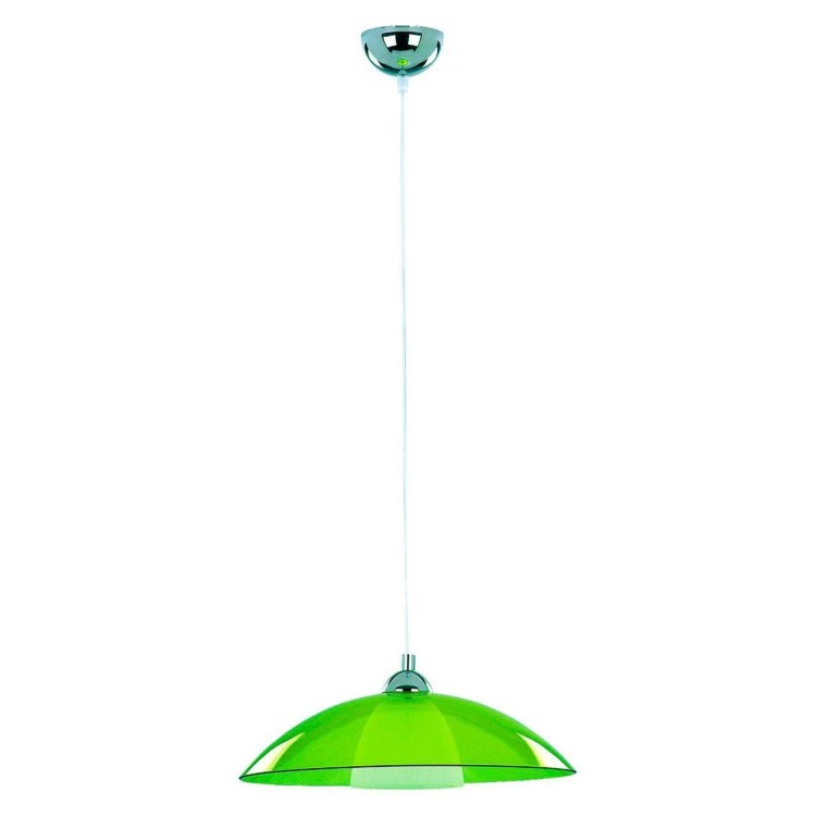 Подвесной светильник зеленый Alfa 10199 Ufo