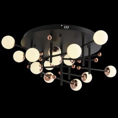 Потолочная люстра Loft Led LED LAMPS 81344 GOLD BLACK