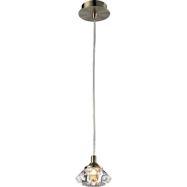 Подвесной светильник 907 907-01-56 antique brass N-Light