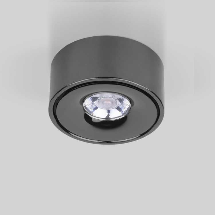 Точечный светильник Glide 25100/LED 8W 4200K чёрный жемчуг