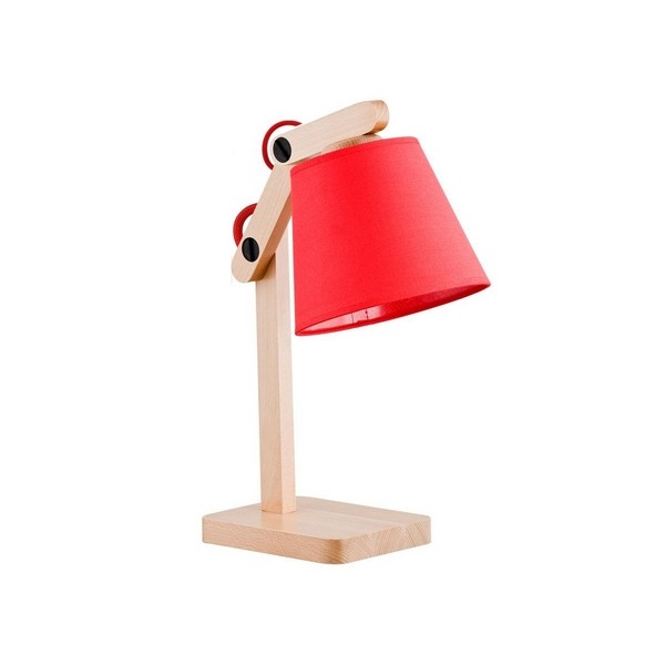 Интерьерная настольная лампа Joga Red 22248 Alfa