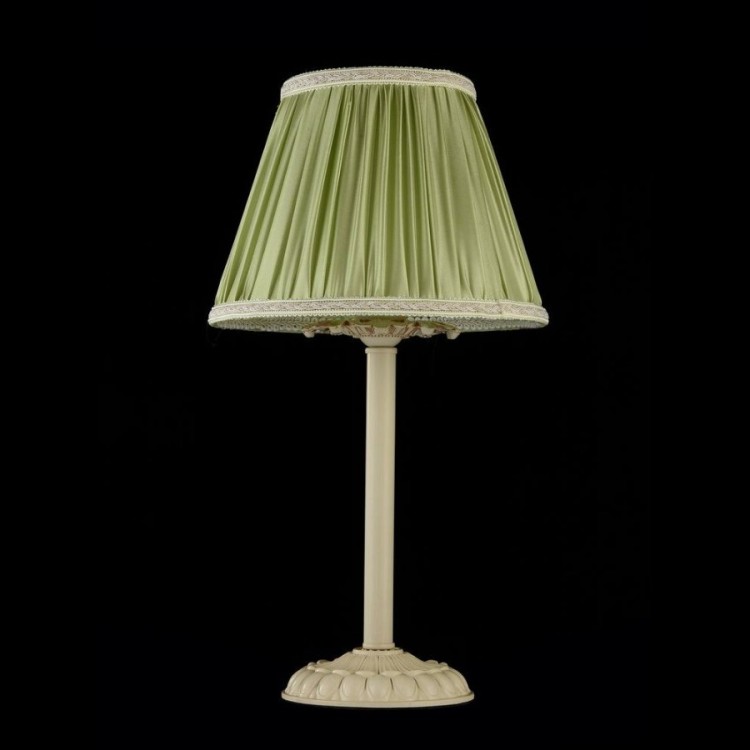 Настольная лампа зеленая Maytoni ARM325-00-W Olivia