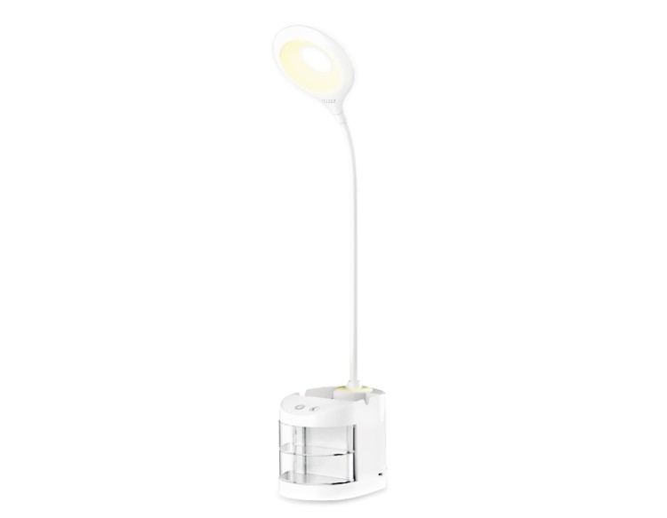 Настольная светодиодная лампа со встроенной аккумулятороной батареей и органайзером Ambrella Light DE561 DESK